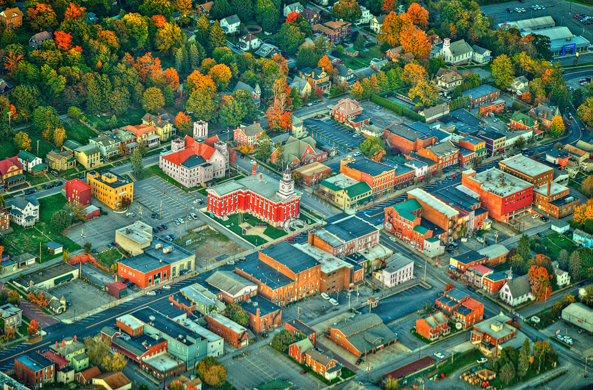 Aerial view of Brookville by Kyle Yates