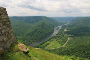 Hyner View green rolling hills PA Wilds