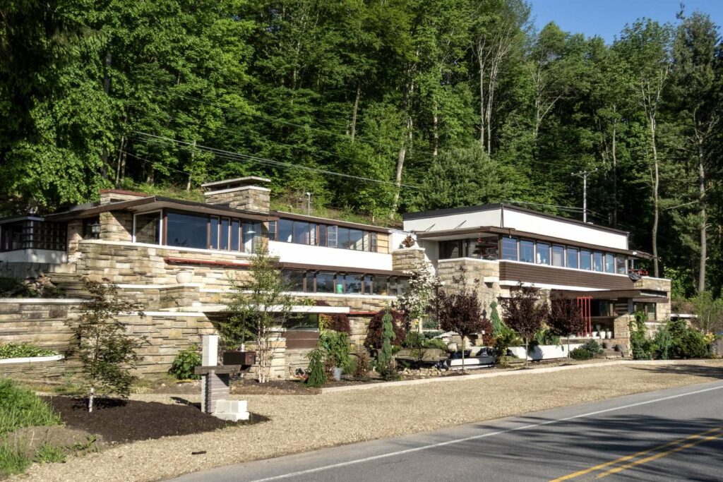 Lynn Hall in the PA Wilds was constructed by the same person who built Fallingwater
