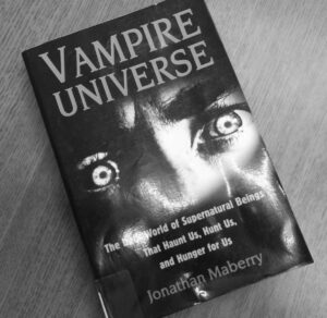 Vampire Universe book photo by Lou Bernard PA Wilds