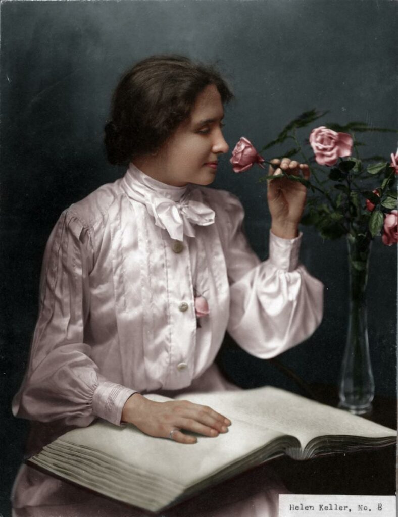 Helen Keller Headshot by Jared Enos