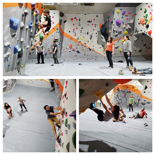 Indoor Climbing photo by AO PA Wilds