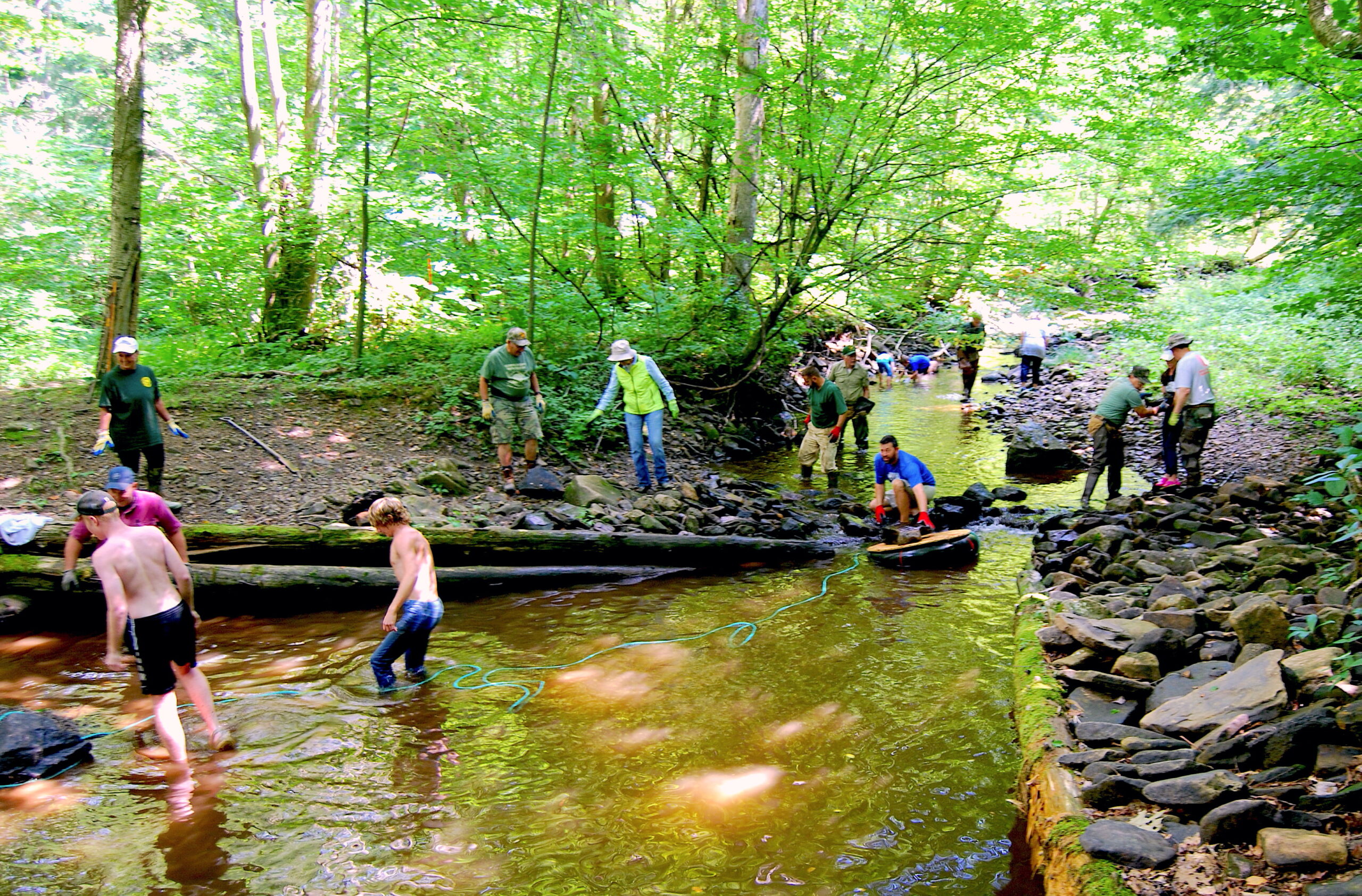 Fly fishing the streams of Potter County in the PA Wilds